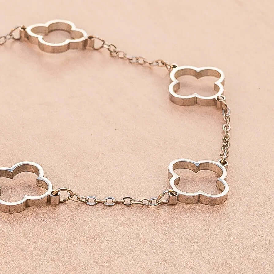 Clover Bracelet - Silver - Harmia