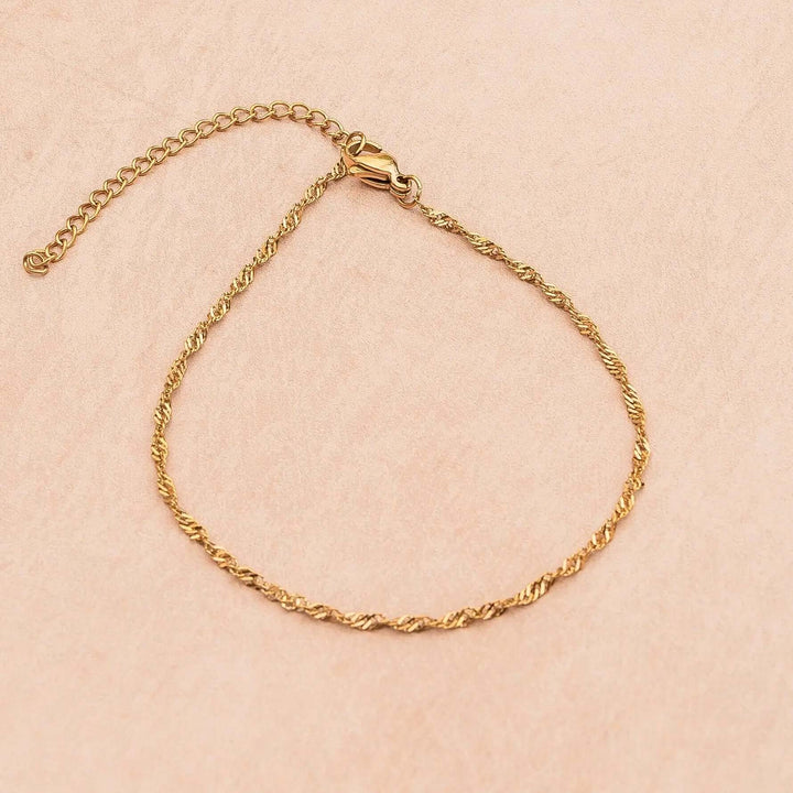 Rope Bracelet - Gold - Harmia