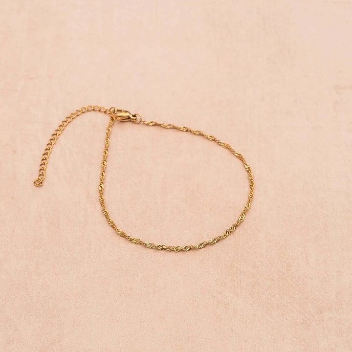 Rope Bracelet - Gold - Harmia