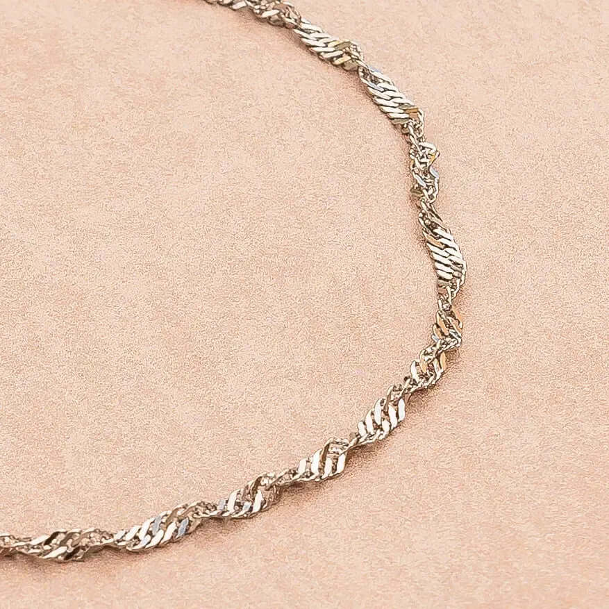 Rope Bracelet - Silver - Harmia